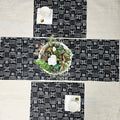 Table Runner and Set of 4 Placemats | 100% Cotton African Print Fabric-0