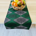 Table Runner 160x35cm | 180x35 | 200x35cm | 100% Cotton African Print Fabric-0
