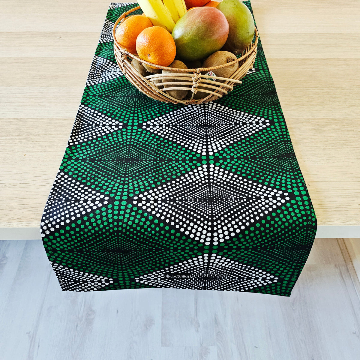 Table Runner 160x35cm | 180x35 | 200x35cm | 100% Cotton African Print Fabric-0