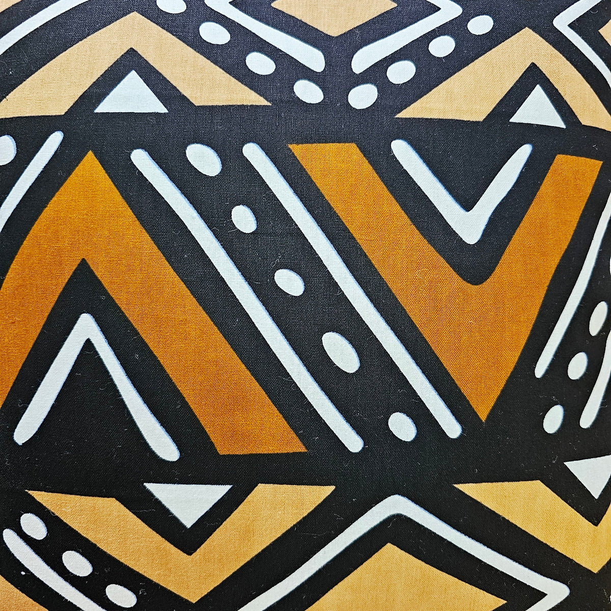 Set of 2 | 4 Cushion Covers |45x45cm | 100% Cotton Wax Ankara Fabric-1