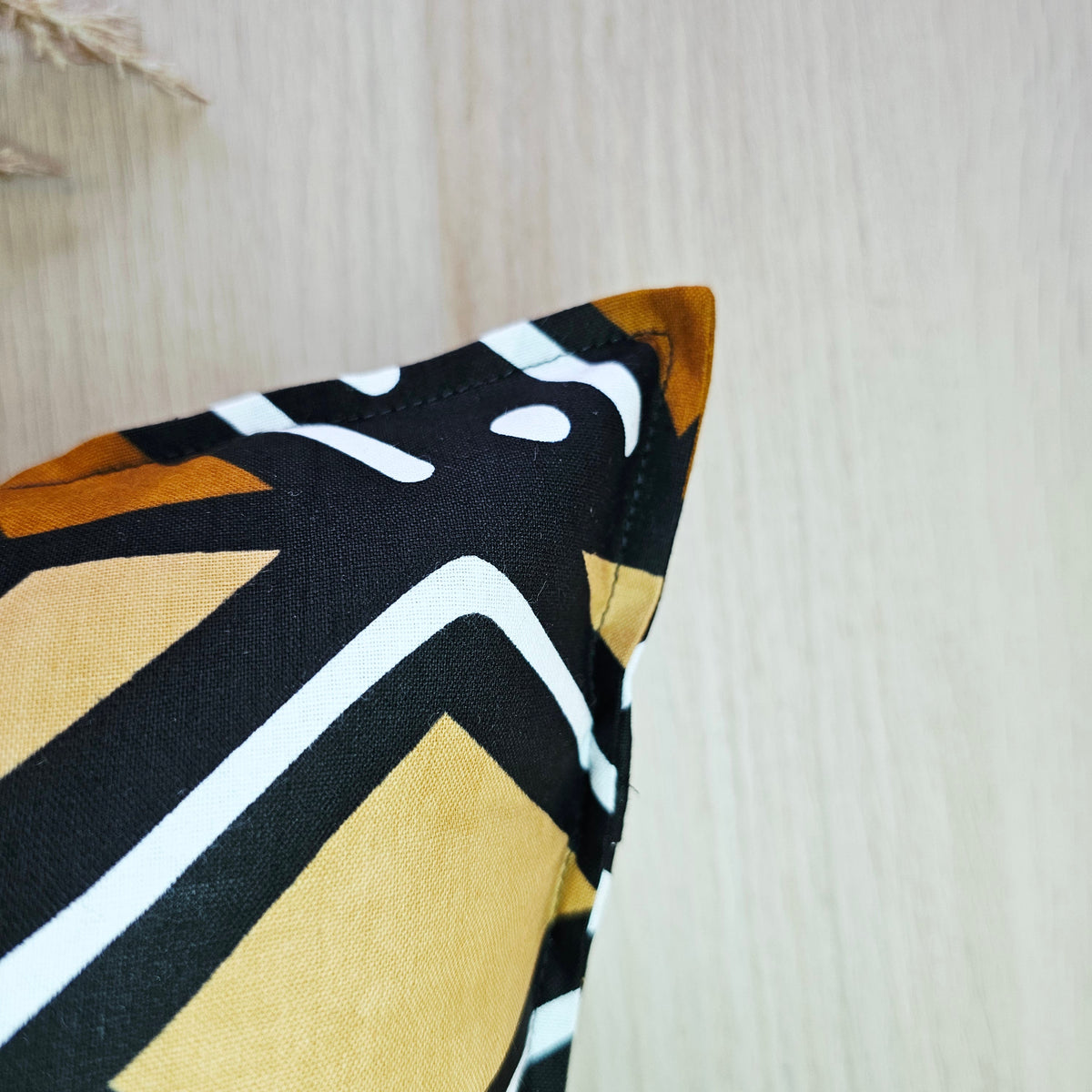 Set of 2 | 4 Cushion Covers |45x45cm | 100% Cotton Wax Ankara Fabric-3